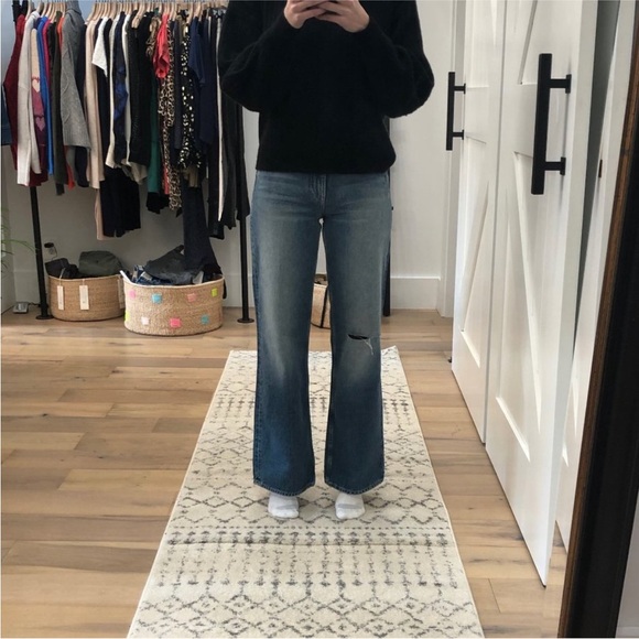 TRAVE Wide Leg Denim Jeans - Picture 2 of 2